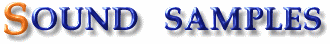  S O U N D &nbsp; S A M P L E S 